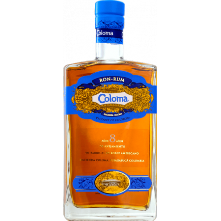 Rhum de Colombie 8 ans d'âge 700 ml