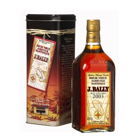 Rhum J.Bally Millésime 2003