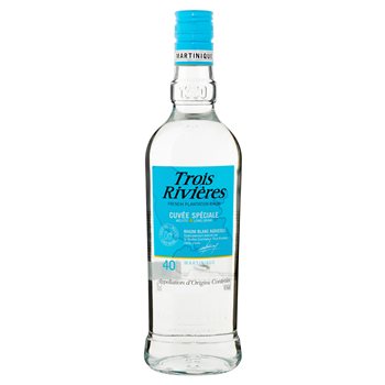 Rhum Trois Rivières blanc 40° 70cl