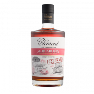 Rhum Clément Vieux Secrets de fûts - Gourmand 40,8° 70cl