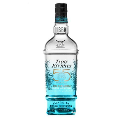 Rhum Trois rivières blanc 55° 70 cl
