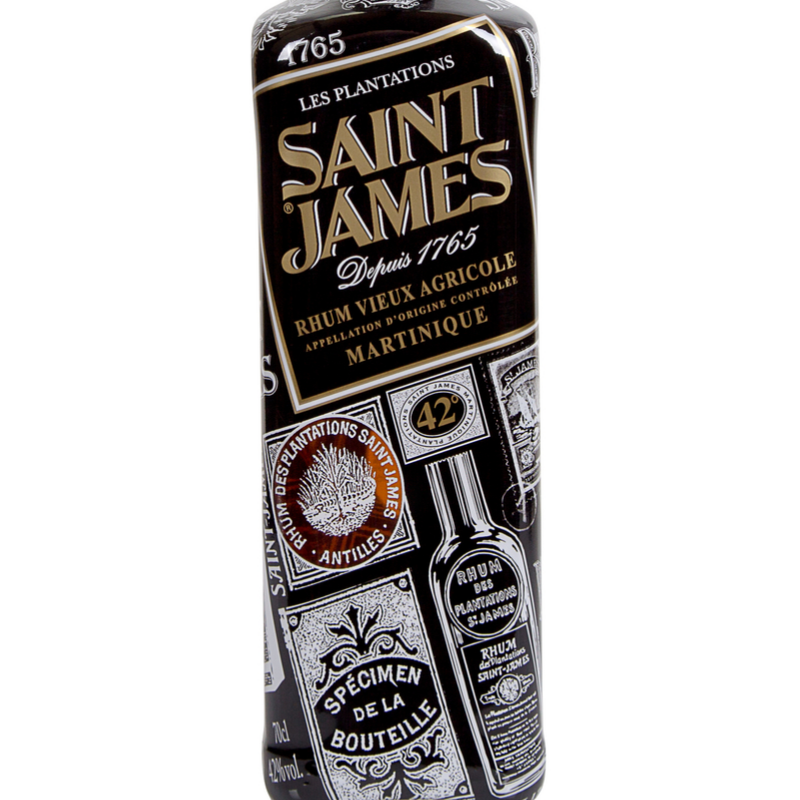 Rhum vieux Saint James Sleeve by Moska 70cl 43°