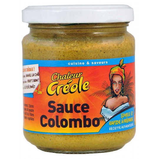 Sauce colombo Chaleur Créole 200g