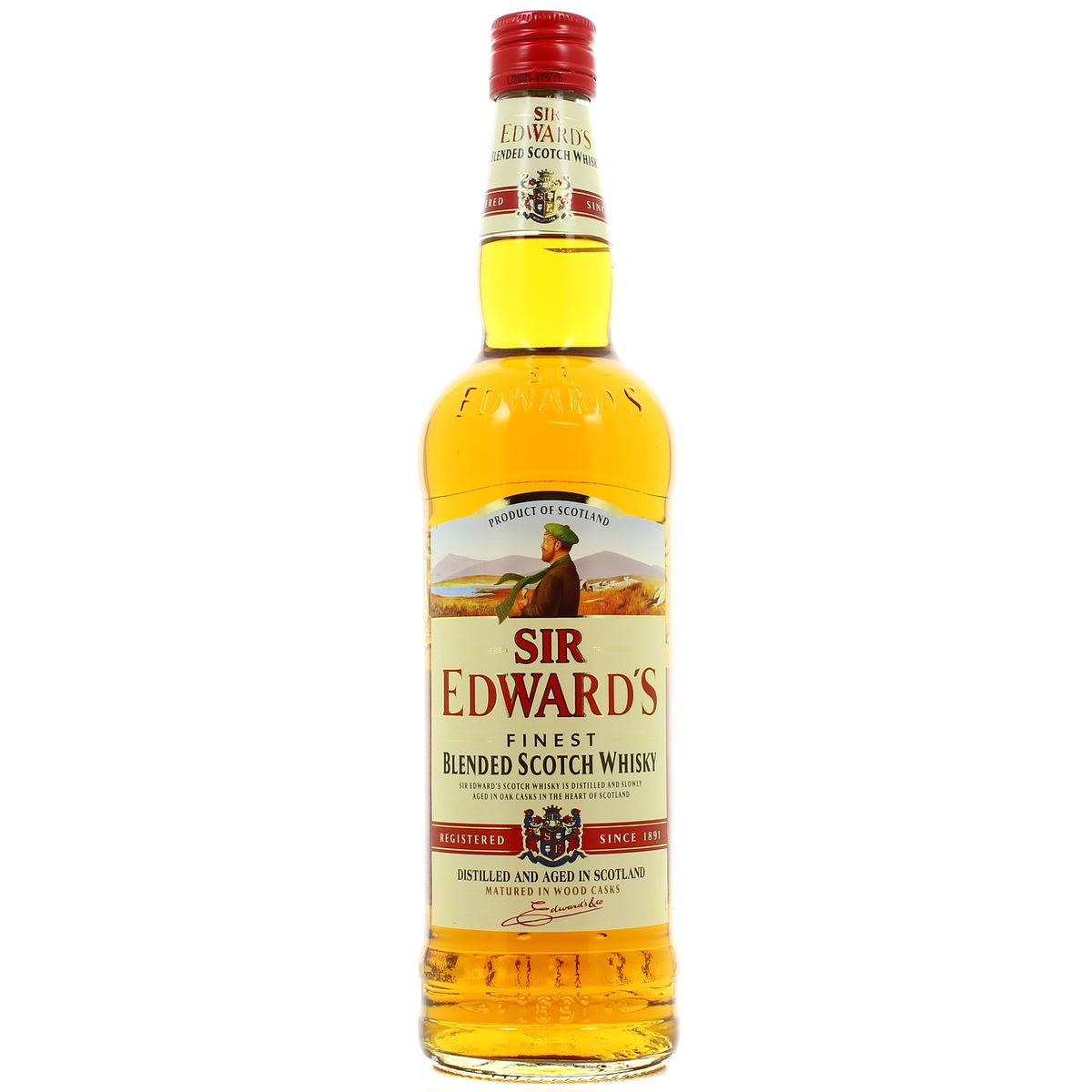 Whisky Sir Edward's 40° 70 cl