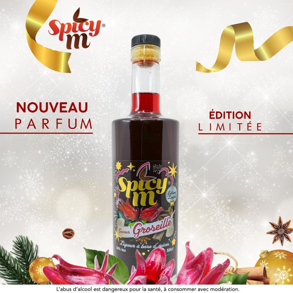Rhum épicé SpicyM GROSEILLE