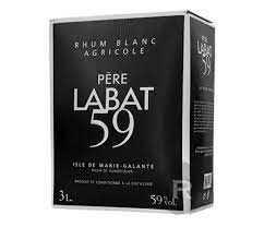 Rhum blanc agricole Père Labat 59°
