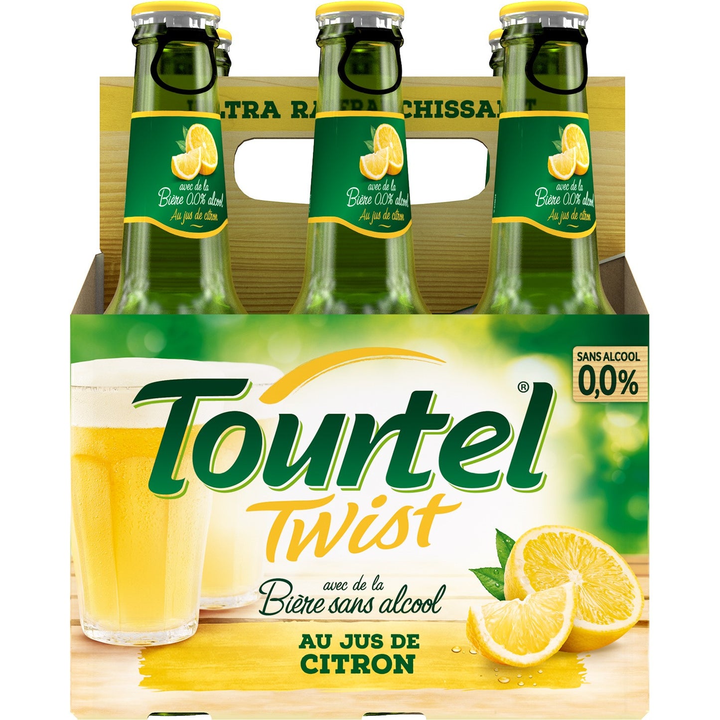 Bière sans alcool Tourtel Twist citron