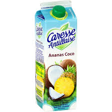 Caresse antillais: la marque référence des jus frais aux saveurs tropicales.