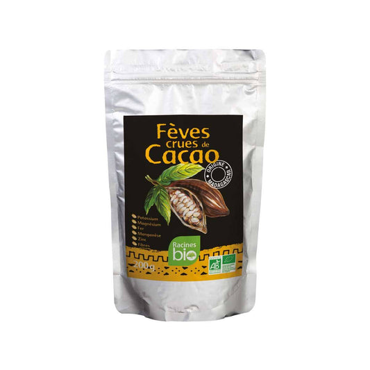 Fèves de cacao Cru Racines Bio 200g