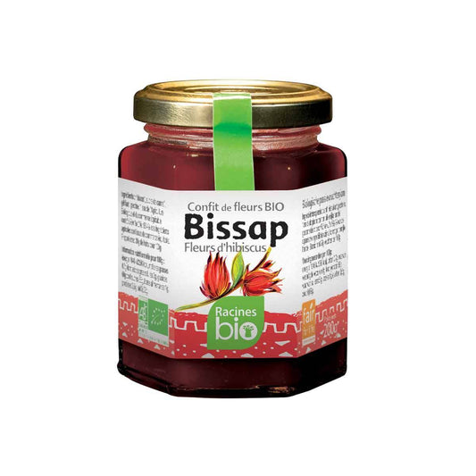 Confiture Bio Hibiscus/Bissap Racines 200g