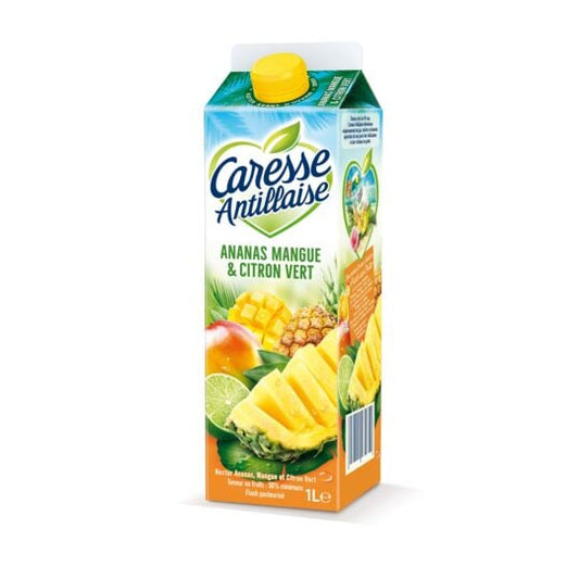 Jus ananas - mangue - citron (6x1L) Caresse Antillaise