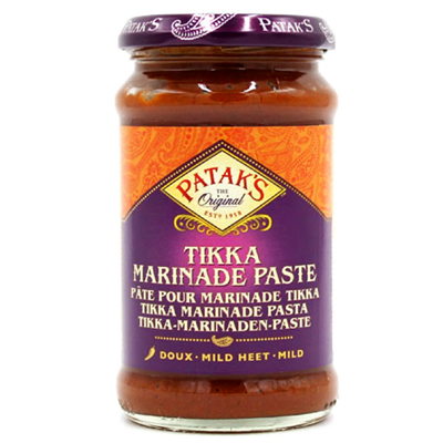 Pâte de marinade Tikka indien doux 250ml Patak's