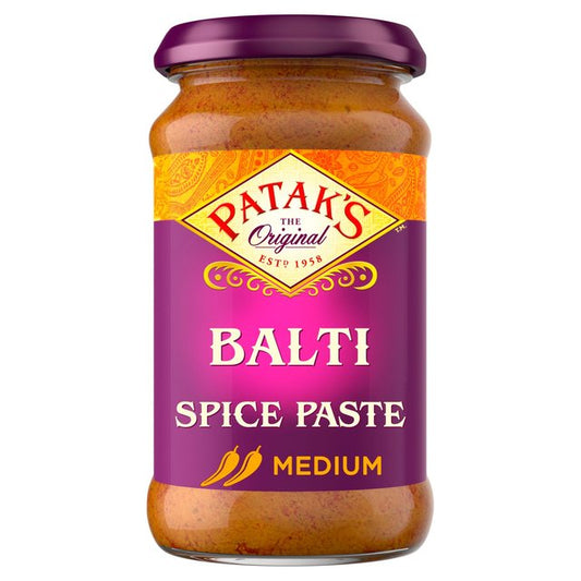 Pâte de curry Balti Medium 1,1kg Patak's