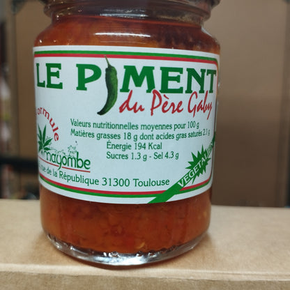 Purée de piment doux végétarien Père Gaby 90g