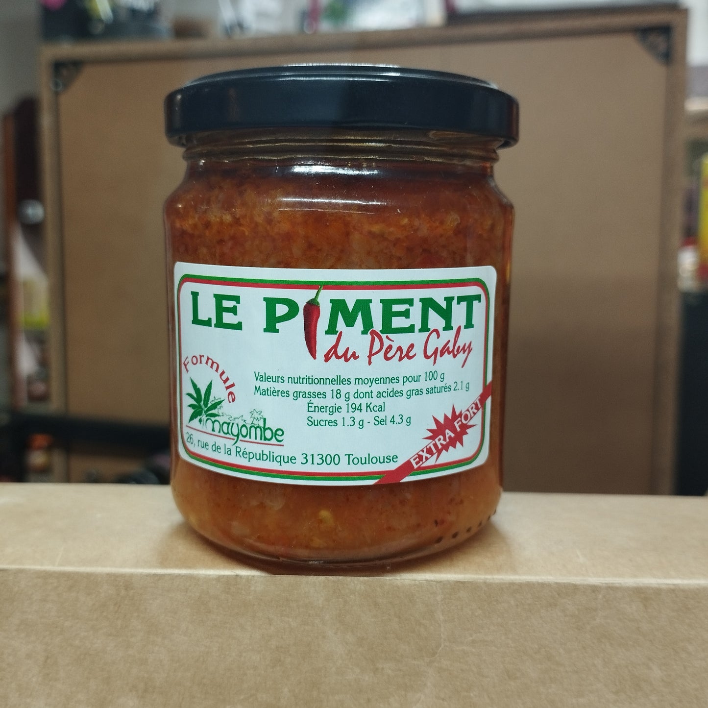 Purée de piment Extra Fort Père Gaby 180g