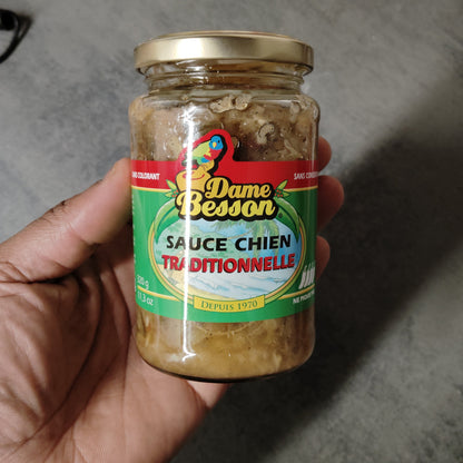 Sauce chien traditionnelle Dame Besson 320g - Lot de 6
