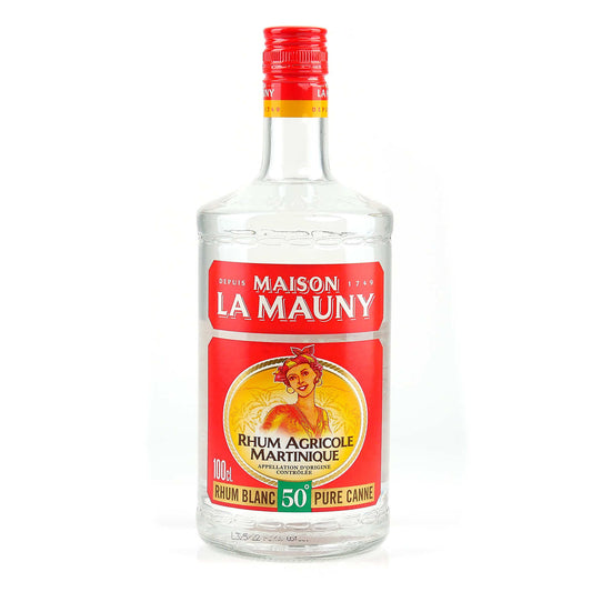 Rhum La Mauny blanc 50° 1 L