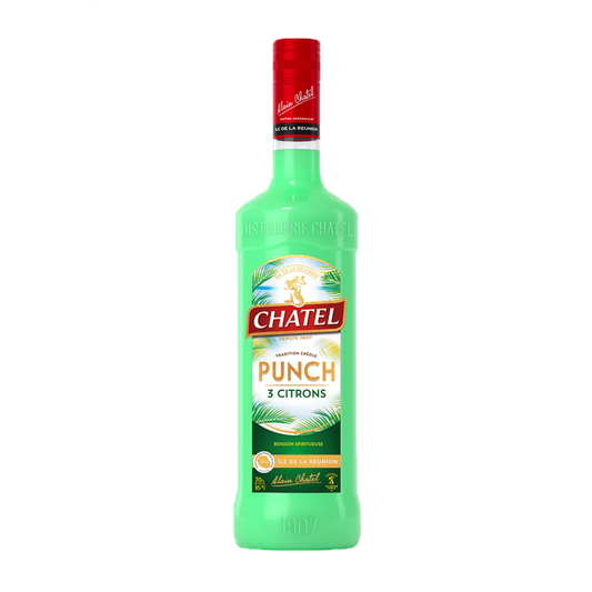 Punch Traditionnel Chatel TROIS CITRONS – 16° – 70 CL