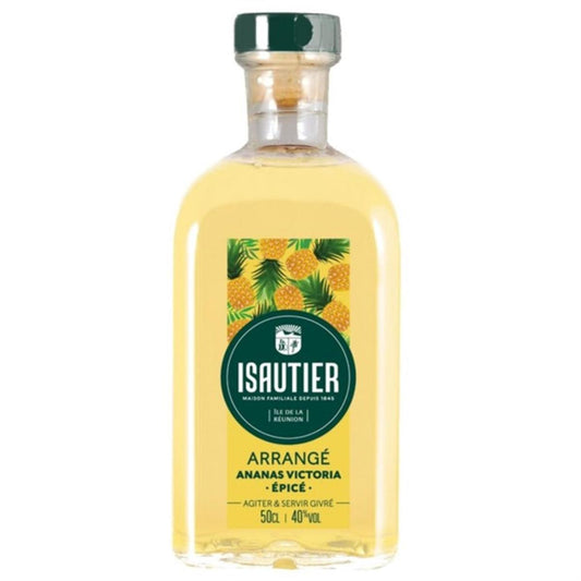 Rhum Arrangé Ananas Victoria épicé 40° ISAUTIER 50cl