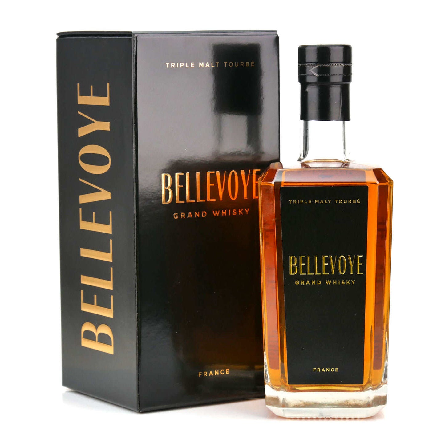 Whisky français Bellevoye noir 43%