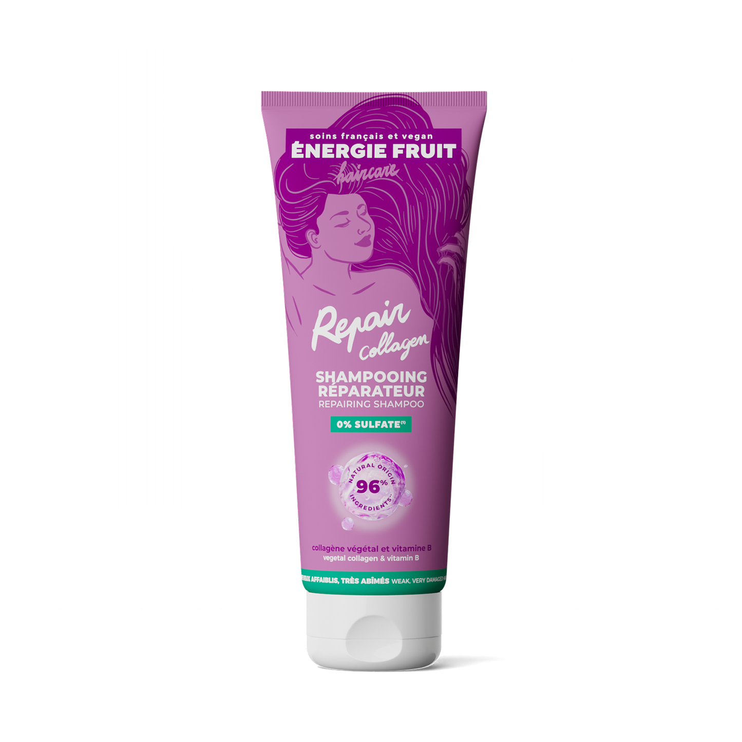 Shampooing Réparateur Repair Collagen Energie Fruit 250ml