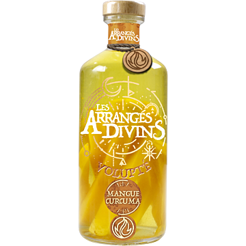 Rhum eden bio LES ARRANGES DIVINS Mangue Curcuma 70cl