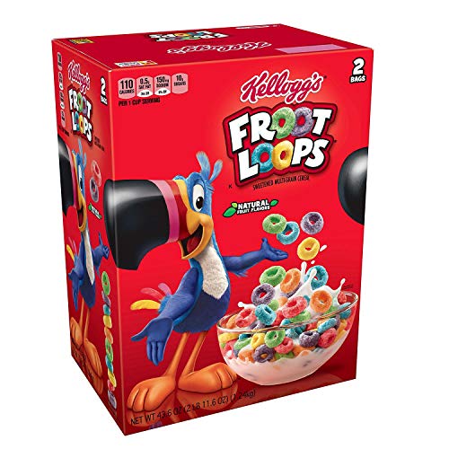Céréales Froot Loops 43.6 Oz Kellogg's USA