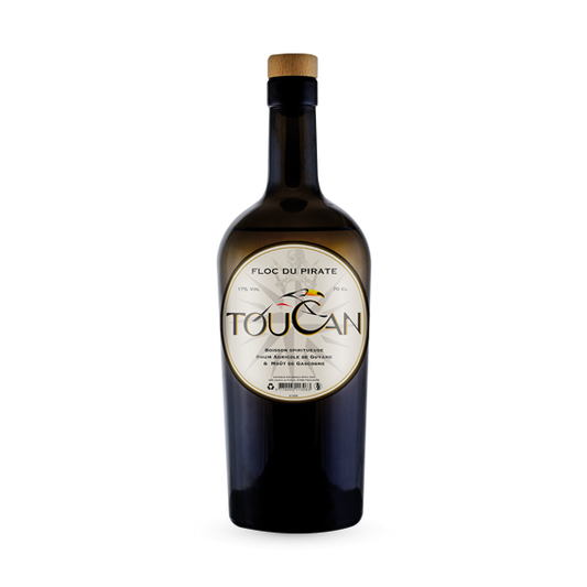 Rhum épicé Toucan LE FLOT PIRATE  - Guyane 45° 70cl