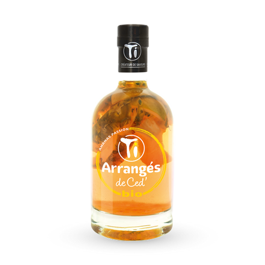 Rhum arrangé ananas passion  BIO 32° Ti Cèd