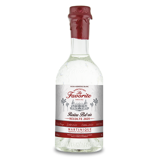 Rhum agricole rivière Bel Air 2020 La Favorite 53°