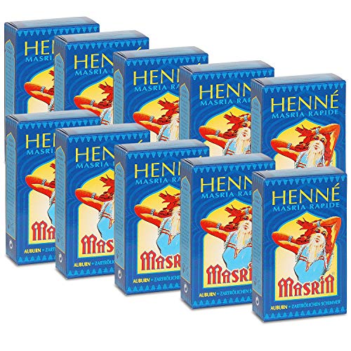 Henné AUBRUN 90 gr - Coloration végétale Masria HENNEDROG