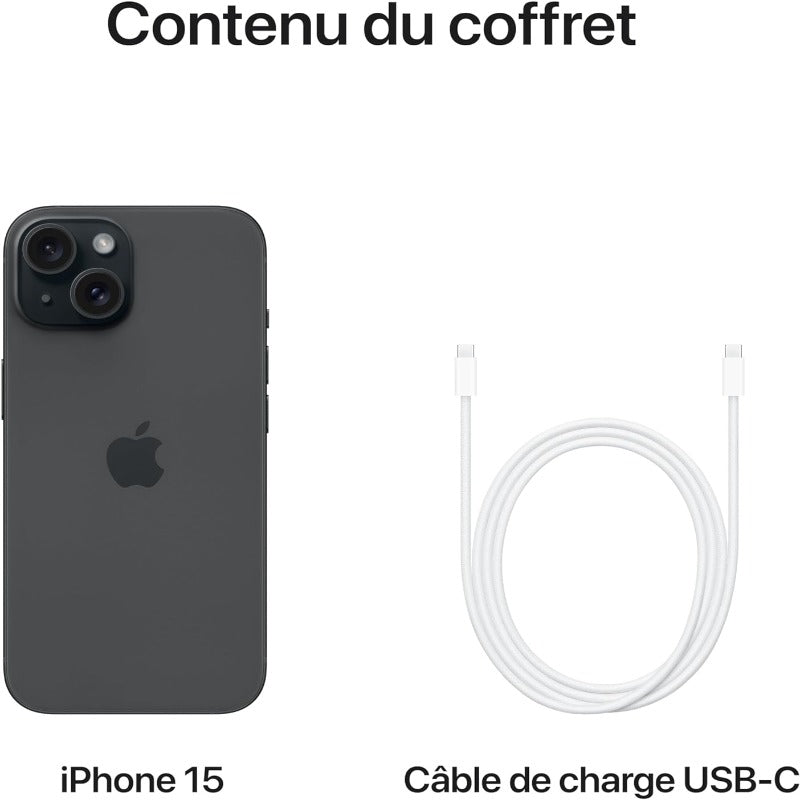 Apple iPhone 15 (256 Go)