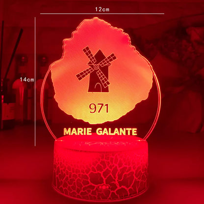 Lampe décorative Marie-Galante