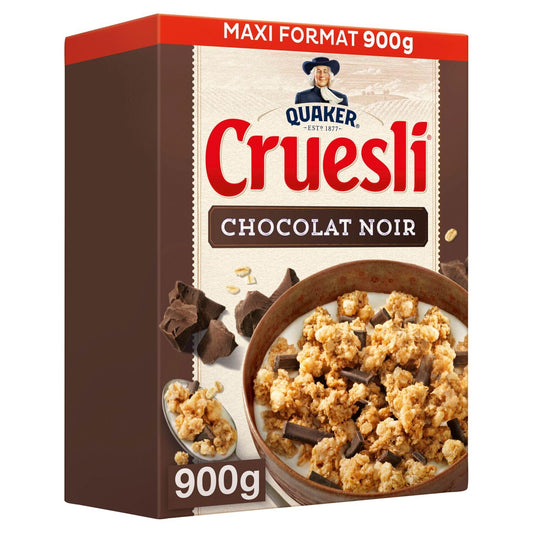 Quaker Céréales Complètes Chocolat Noir, 900g