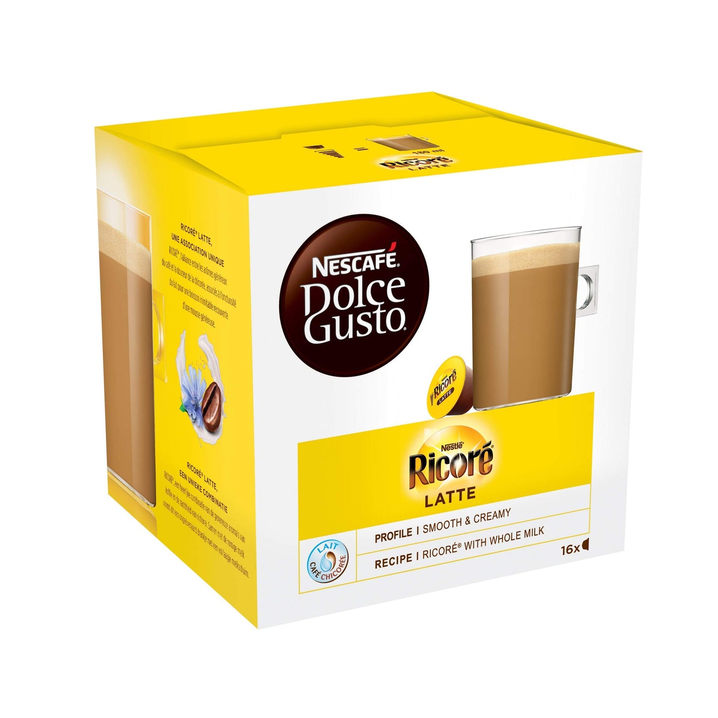 Café dosette Ricore Latte Dolce Gusto