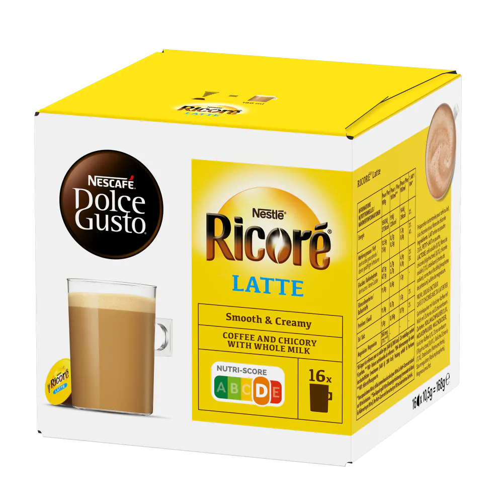 Café dosette Ricore Latte Dolce Gusto