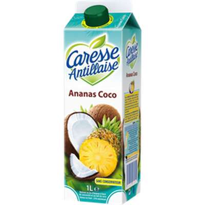 Jus ananas-coco (6x1L) Caresse Antillaise