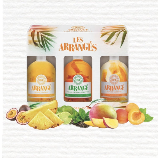 Coffret Rhum HSE ARRANGÉ 3x20cl