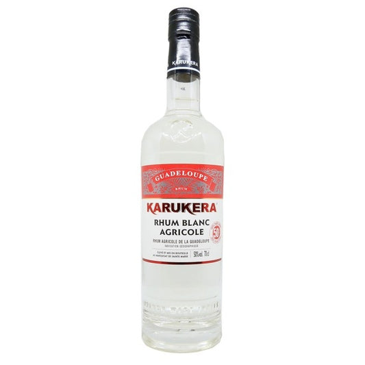 Rhum Blanc Agricole Karukera Vertisol 50° 70cl