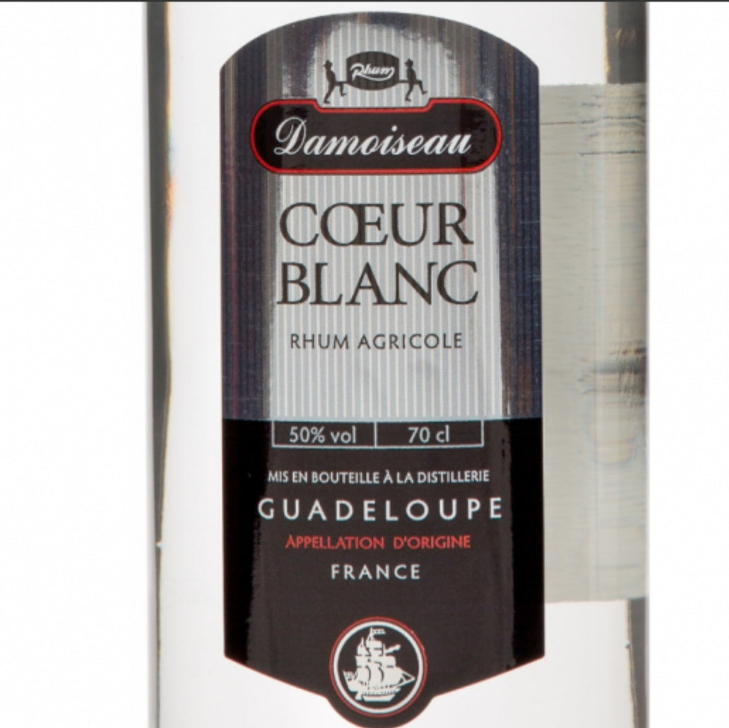 Rhum Blanc Damoiseau Coeur Blanc 50° 70cl