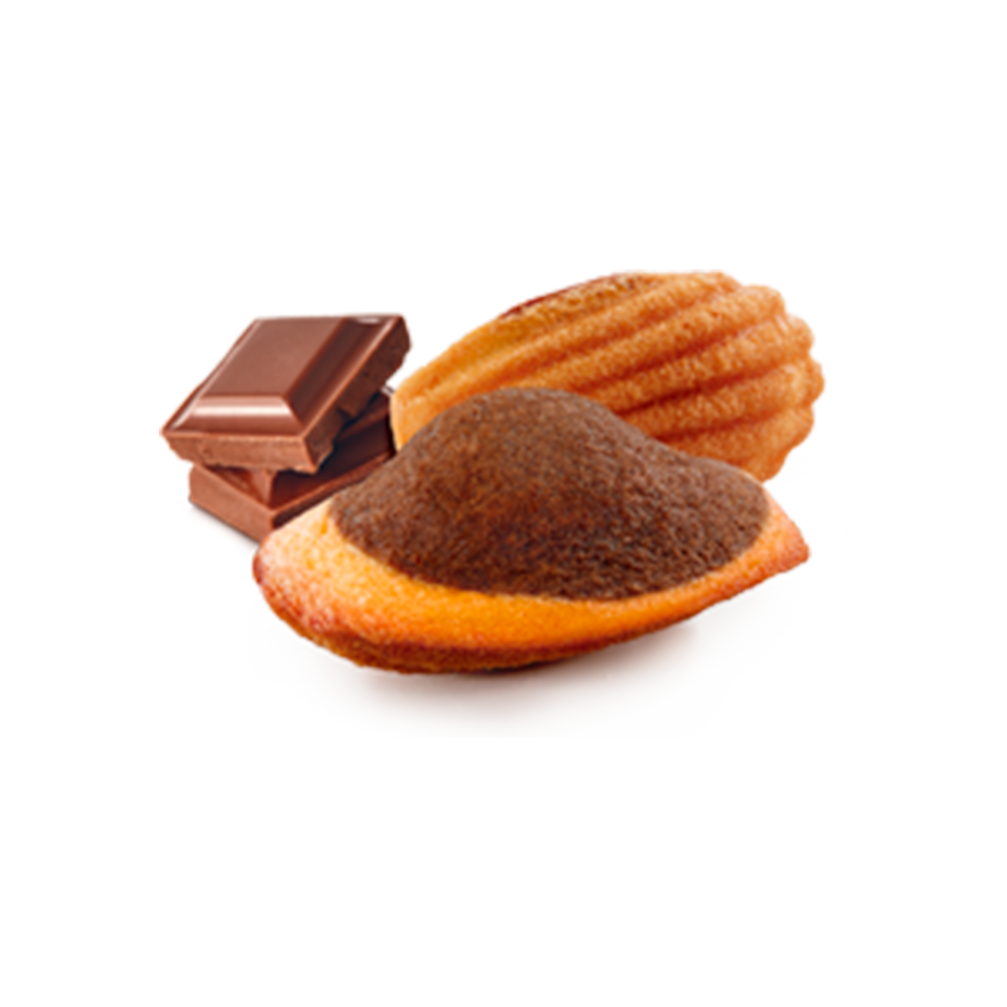 Mini madeleine au chocolat marbré 180g