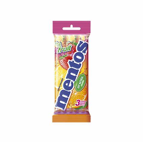 Chewing-gum dragées s/sucres MENTOS