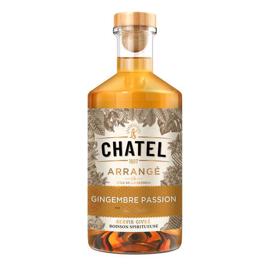 Rhum Arrangés Chatel Gingembre 35 ° – 70 cl