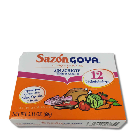 Cube assaisonnement Sin Achiote Goya 1.41oz 40g