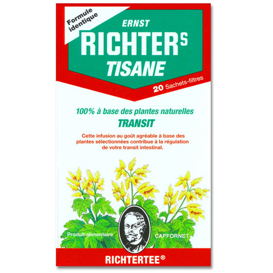 Tisane infusion Ernst Richter 40g - 100% à base de plantes naturelles