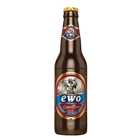 Bière Lager Ewo Haïti 33cl Verre