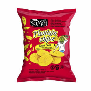 Chips plantain piquants Samai 34g