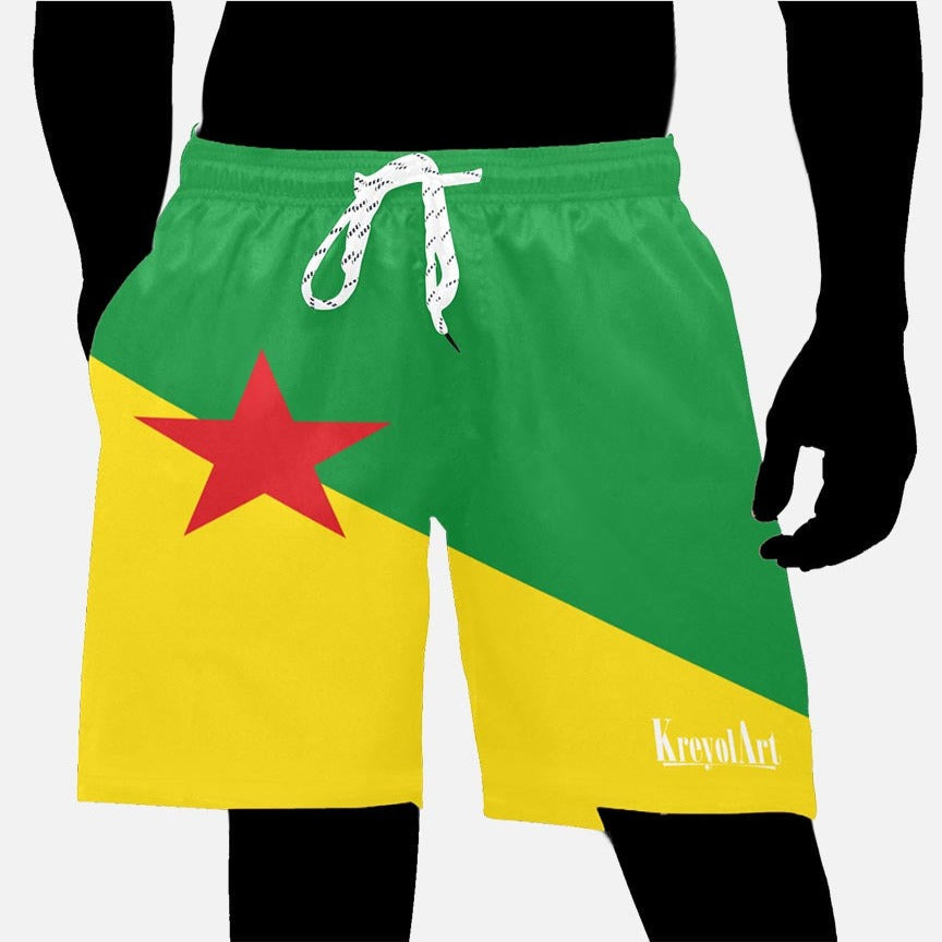 Short De Bain Créole Guyana kreyolart