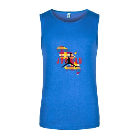 T-shirt Justin 972 Jodan Bleu