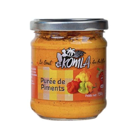 Purée de piment fort 90g Komla Guadeloupe